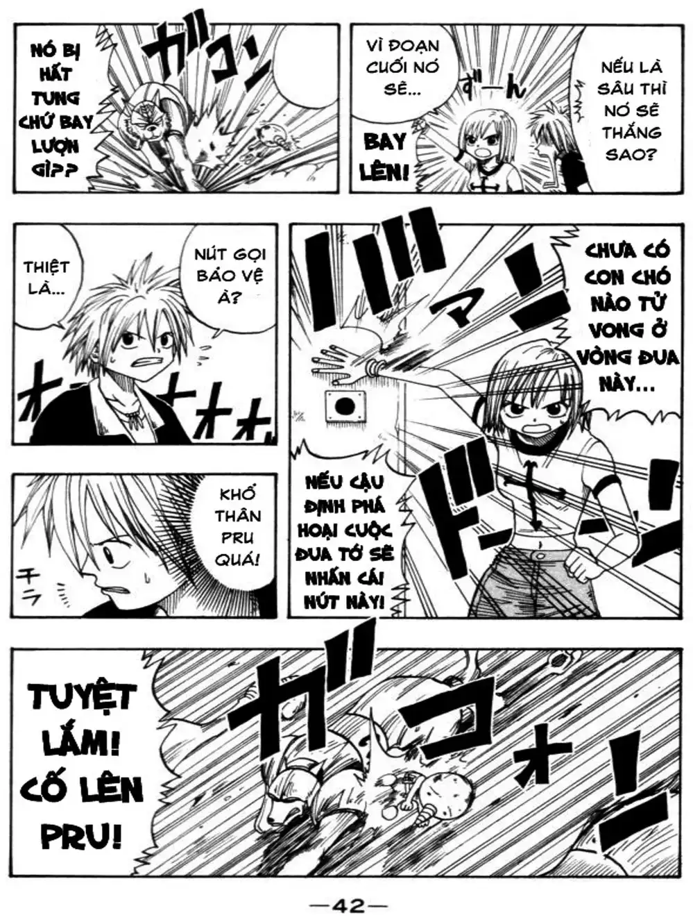 Truyện Tranh Thánh Thạch Rave - Rave Master trang 8