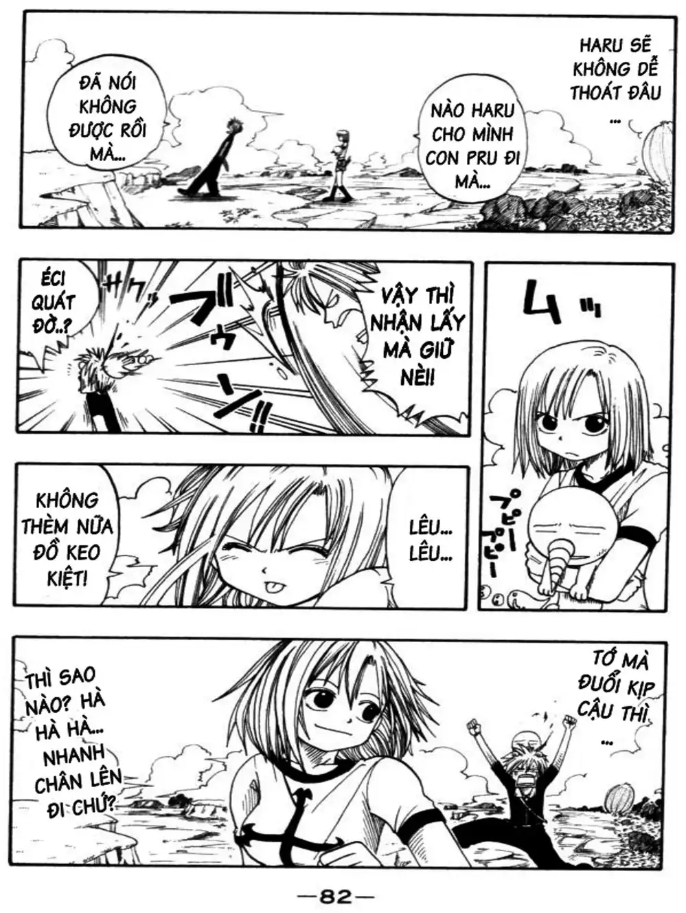 Truyện Tranh Thánh Thạch Rave - Rave Master trang 8