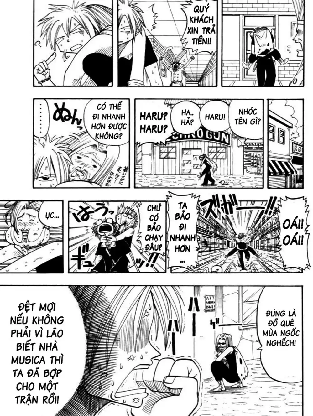 Truyện Tranh Thánh Thạch Rave - Rave Master trang 8