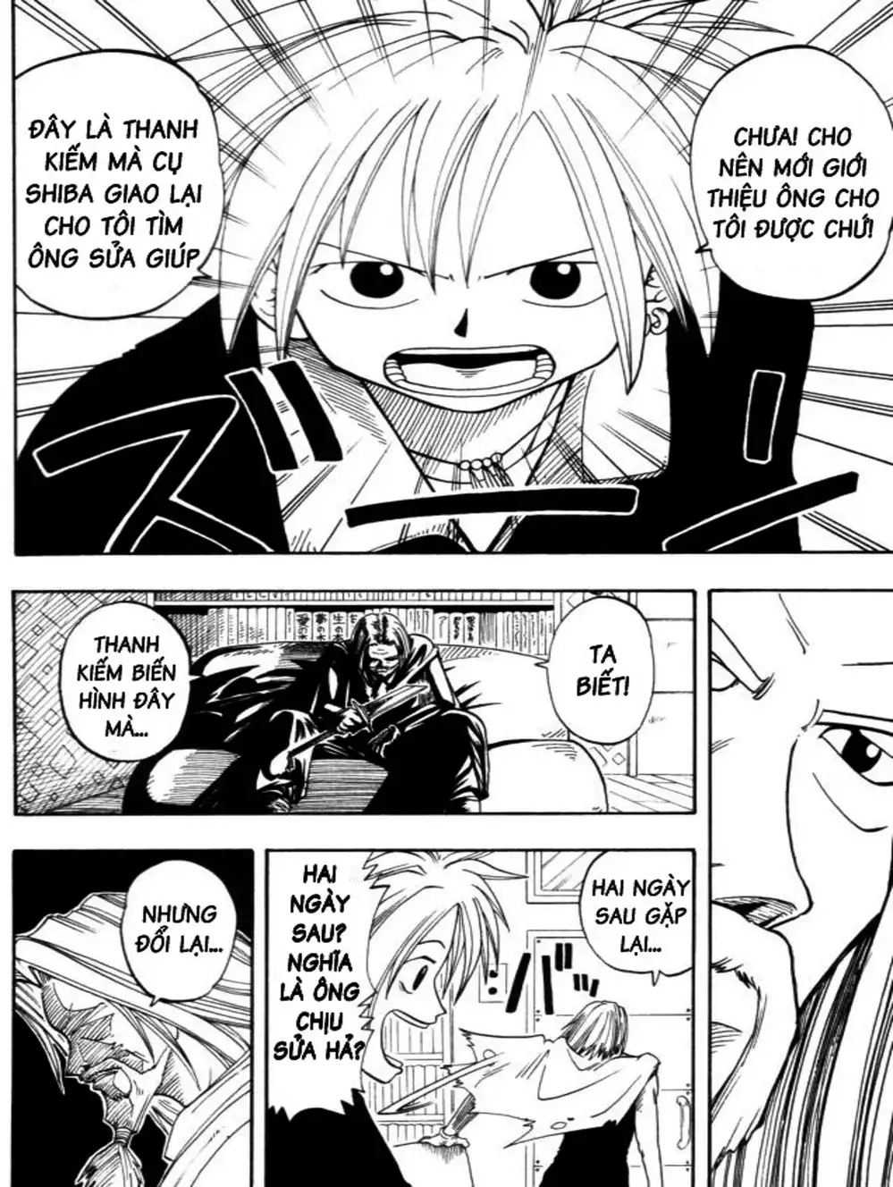 Truyện Tranh Thánh Thạch Rave - Rave Master trang 8