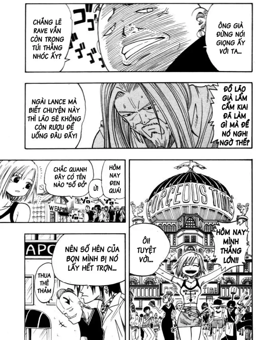 Truyện Tranh Thánh Thạch Rave - Rave Master trang 8