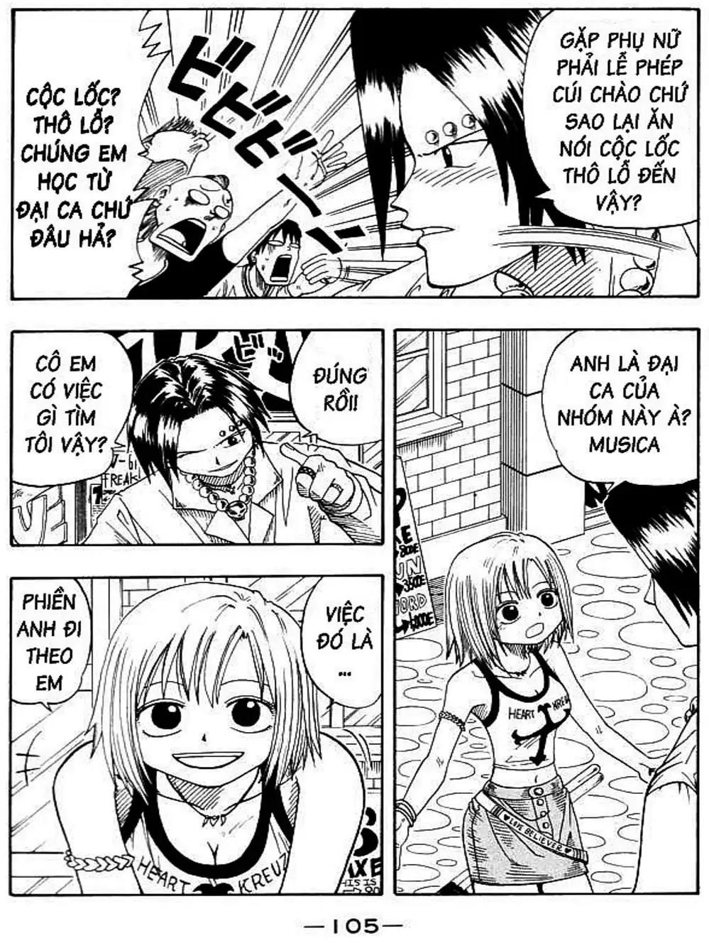 Truyện Tranh Thánh Thạch Rave - Rave Master trang 8
