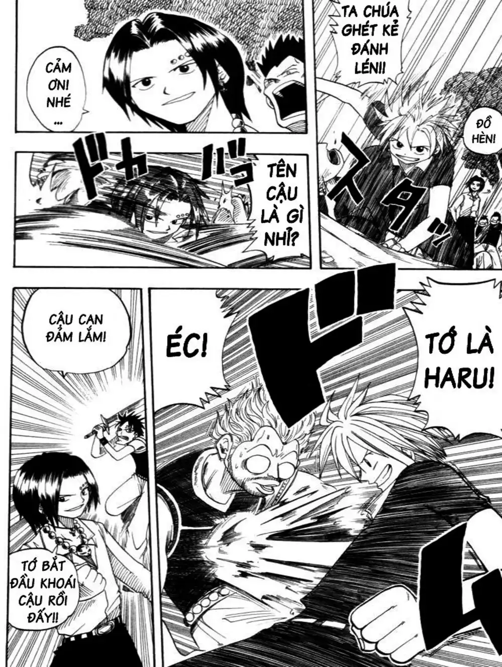 Truyện Tranh Thánh Thạch Rave - Rave Master trang 8