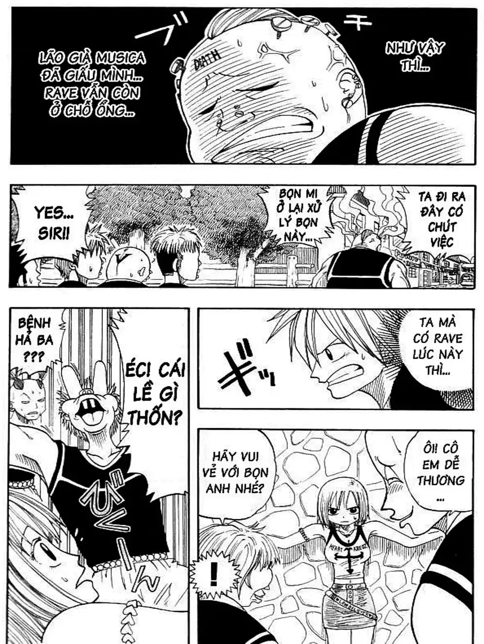 Truyện Tranh Thánh Thạch Rave - Rave Master trang 8