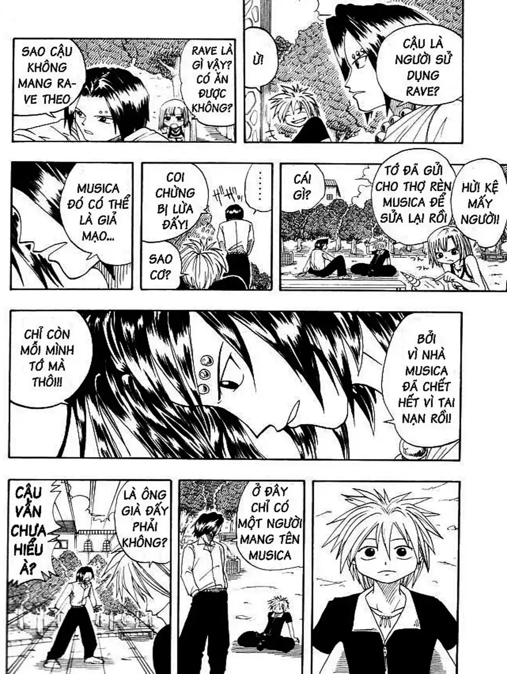 Truyện Tranh Thánh Thạch Rave - Rave Master trang 8