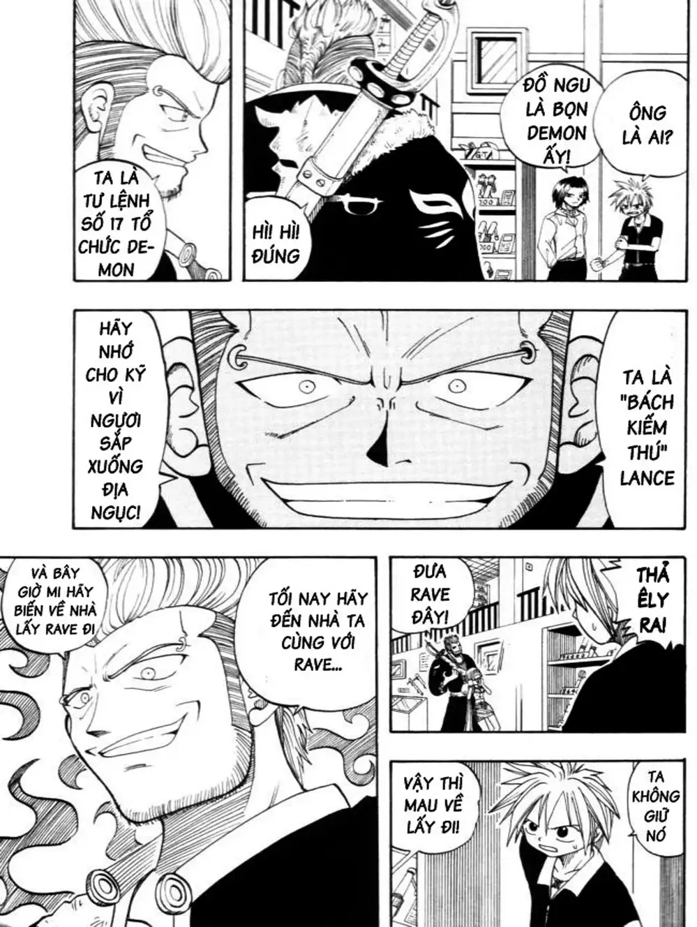 Truyện Tranh Thánh Thạch Rave - Rave Master trang 8