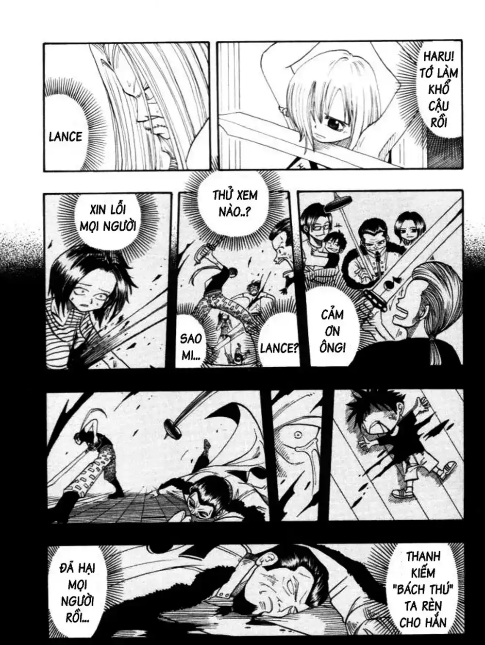 Truyện Tranh Thánh Thạch Rave - Rave Master trang 8