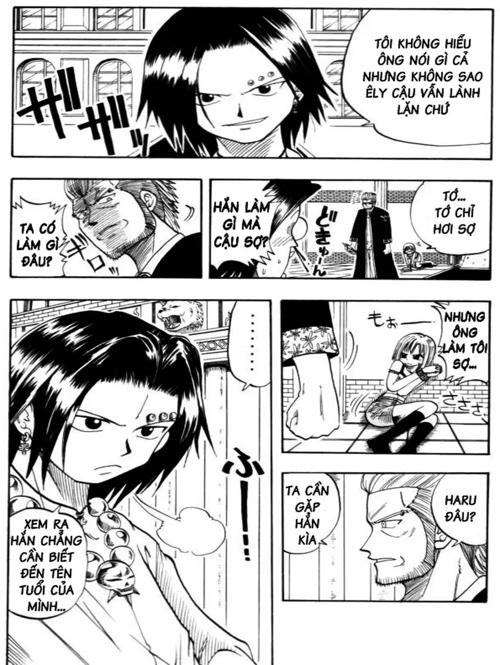 Truyện Tranh Thánh Thạch Rave - Rave Master trang 8