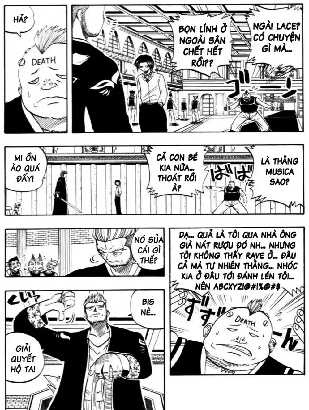 Truyện Tranh Thánh Thạch Rave - Rave Master trang 8