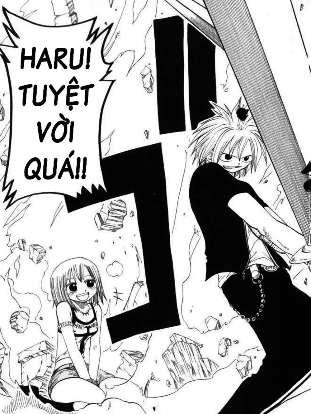 Truyện Tranh Thánh Thạch Rave - Rave Master trang 8