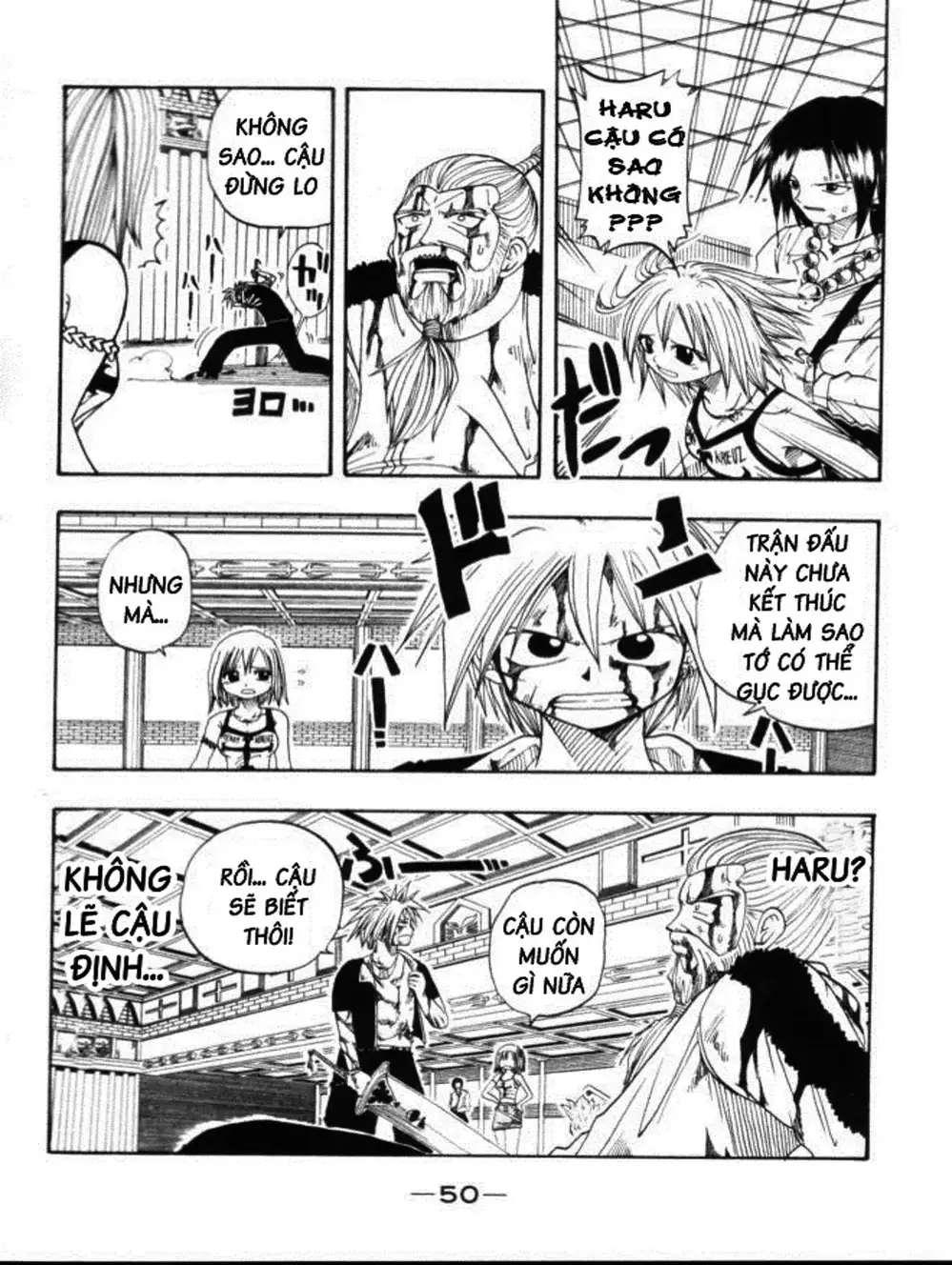 Truyện Tranh Thánh Thạch Rave - Rave Master trang 8