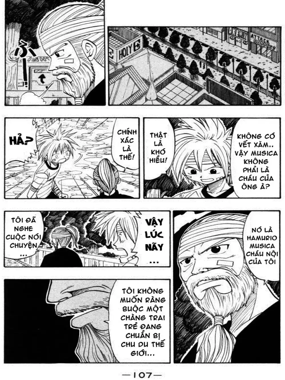 Truyện Tranh Thánh Thạch Rave - Rave Master trang 8