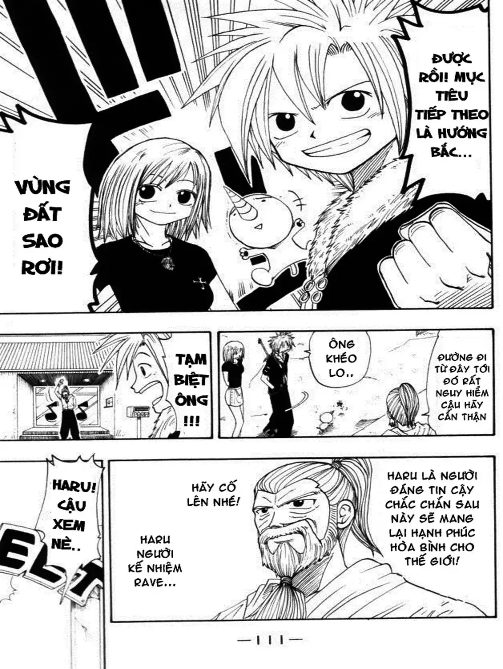 Truyện Tranh Thánh Thạch Rave - Rave Master trang 8