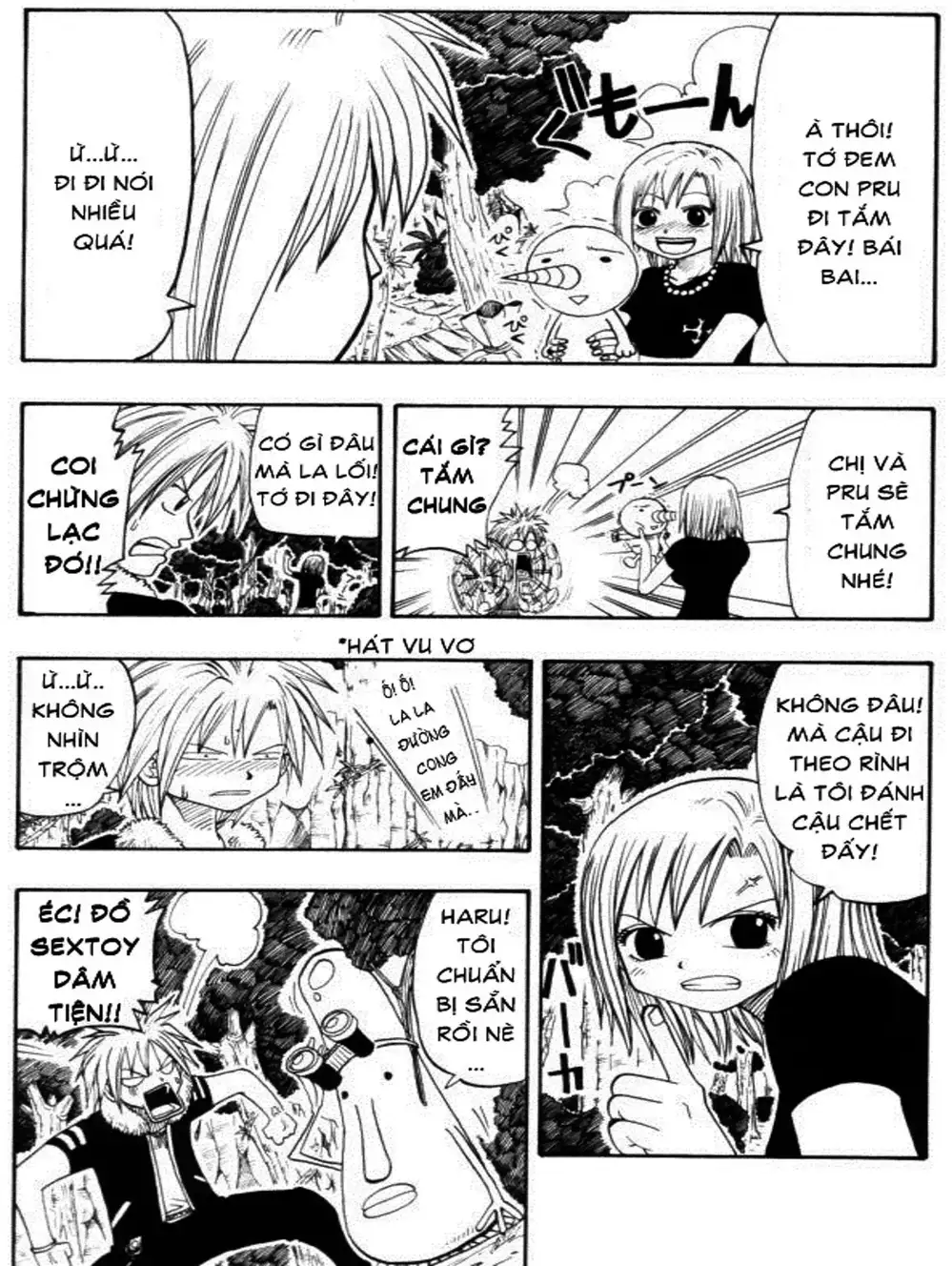 Truyện Tranh Thánh Thạch Rave - Rave Master trang 8