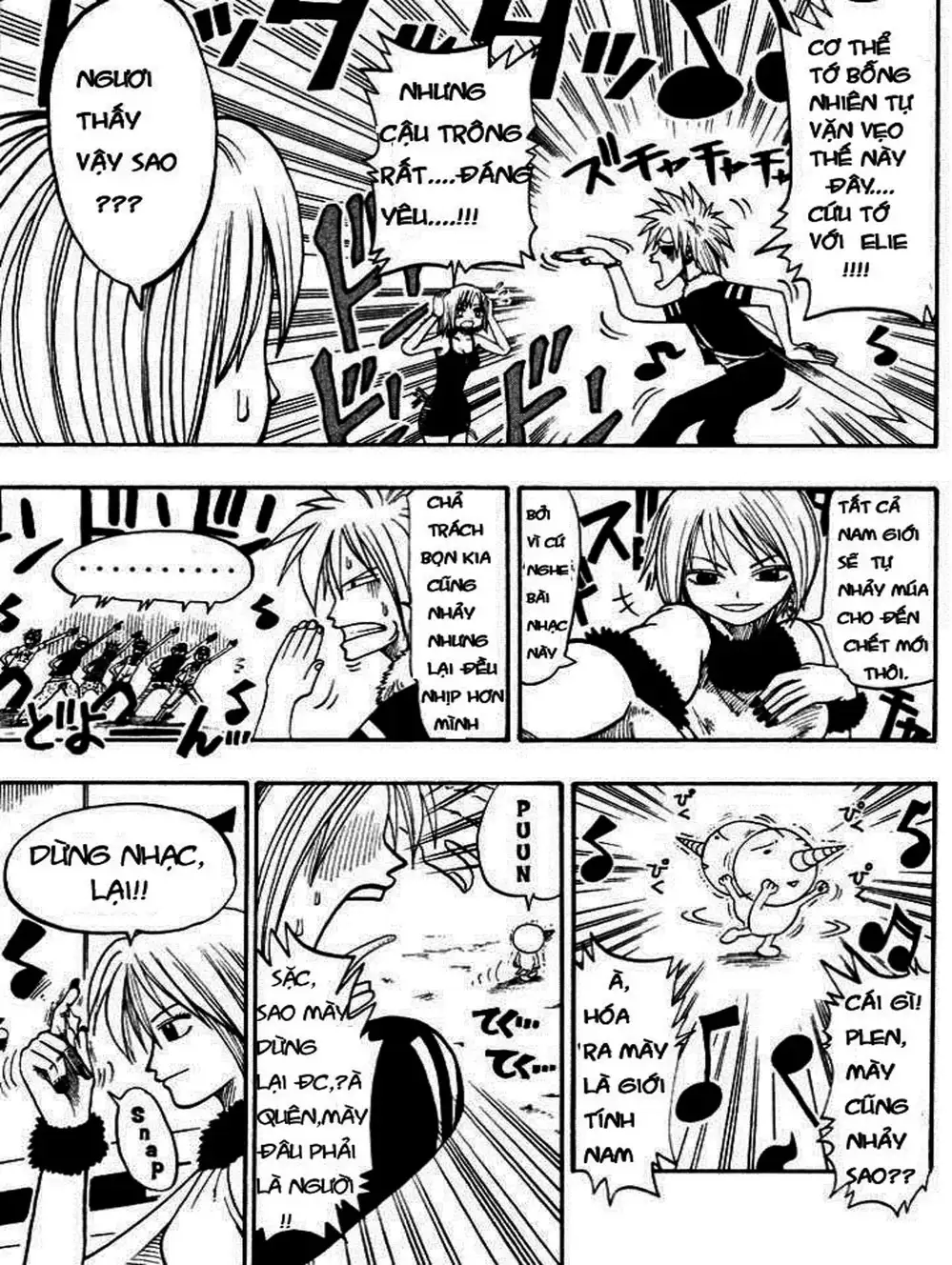 Truyện Tranh Thánh Thạch Rave - Rave Master trang 8