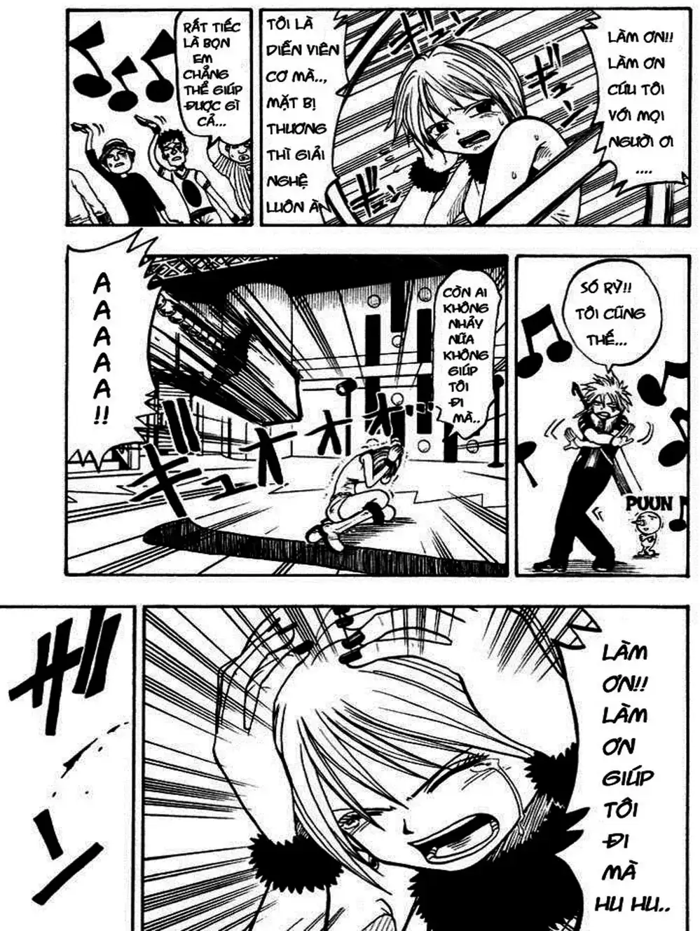 Truyện Tranh Thánh Thạch Rave - Rave Master trang 8