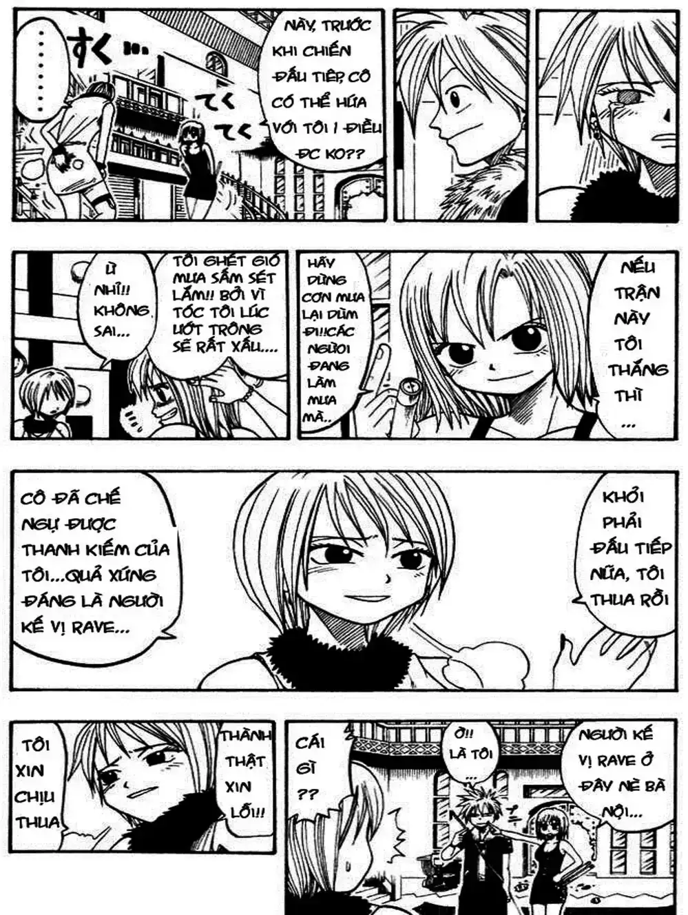 Truyện Tranh Thánh Thạch Rave - Rave Master trang 8