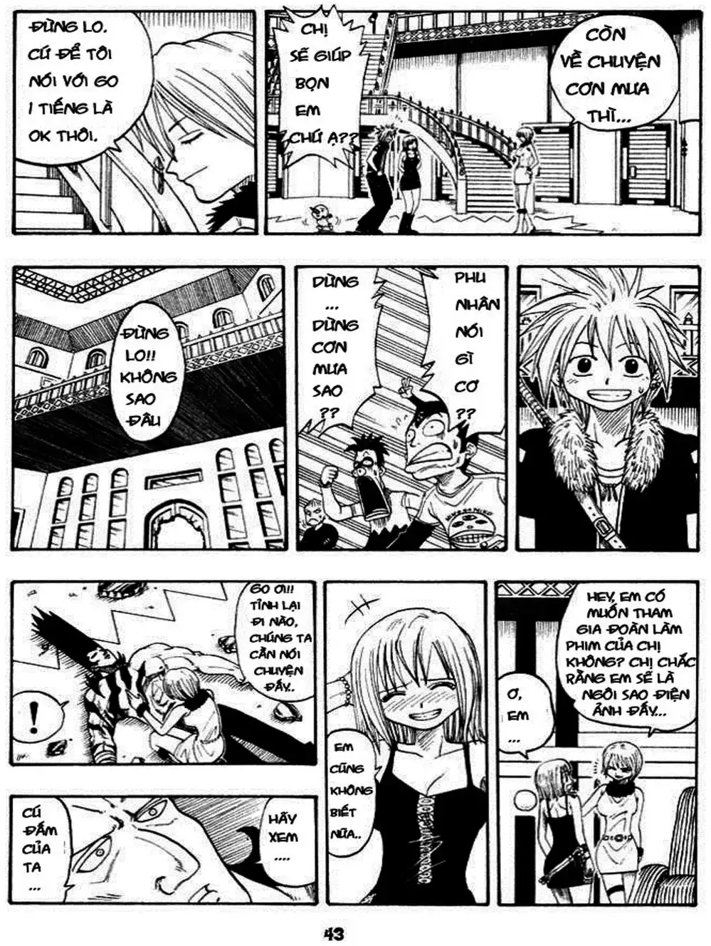 Truyện Tranh Thánh Thạch Rave - Rave Master trang 8