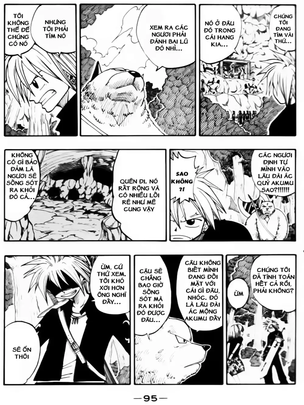 Truyện Tranh Thánh Thạch Rave - Rave Master trang 8