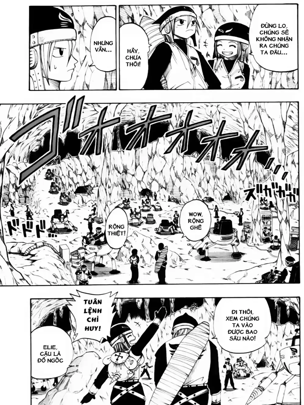 Truyện Tranh Thánh Thạch Rave - Rave Master trang 8