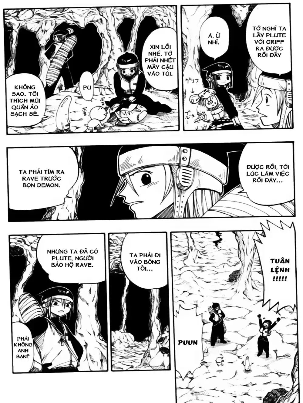 Truyện Tranh Thánh Thạch Rave - Rave Master trang 8