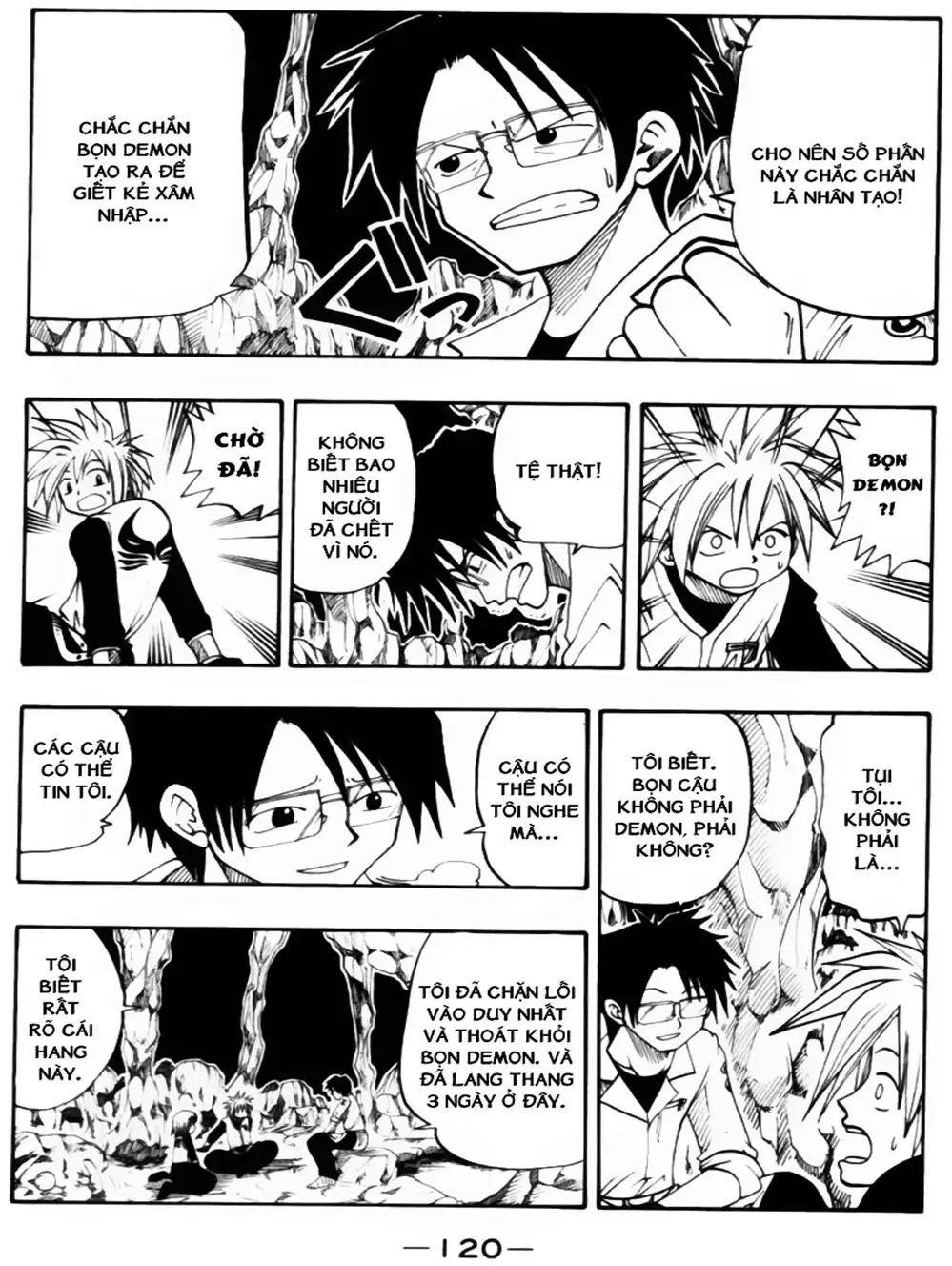 Truyện Tranh Thánh Thạch Rave - Rave Master trang 8