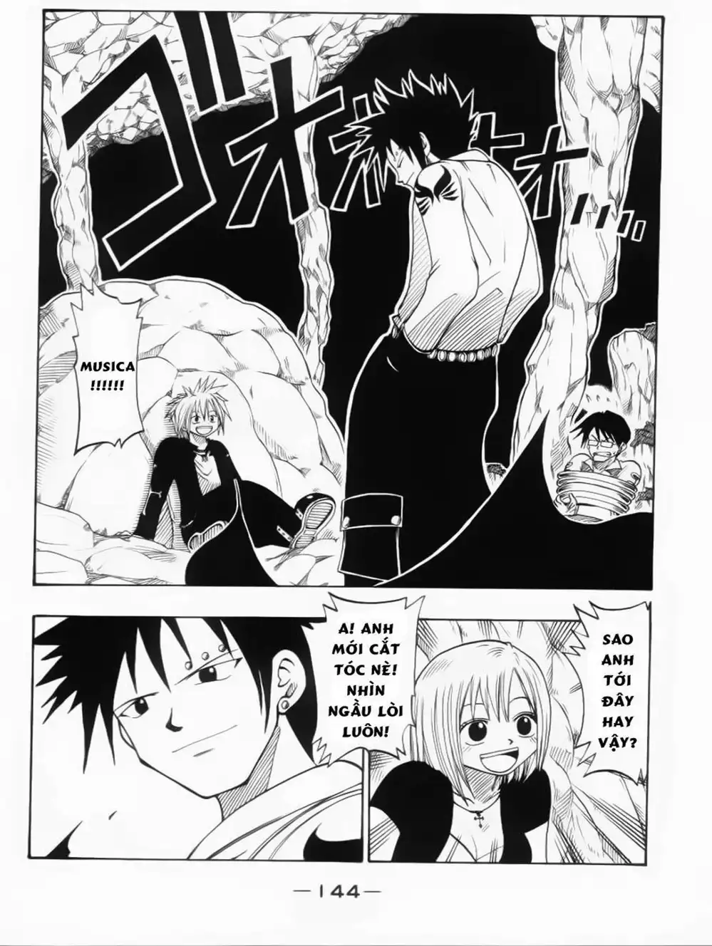 Truyện Tranh Thánh Thạch Rave - Rave Master trang 8