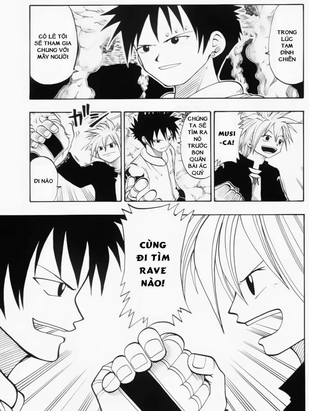 Truyện Tranh Thánh Thạch Rave - Rave Master trang 8