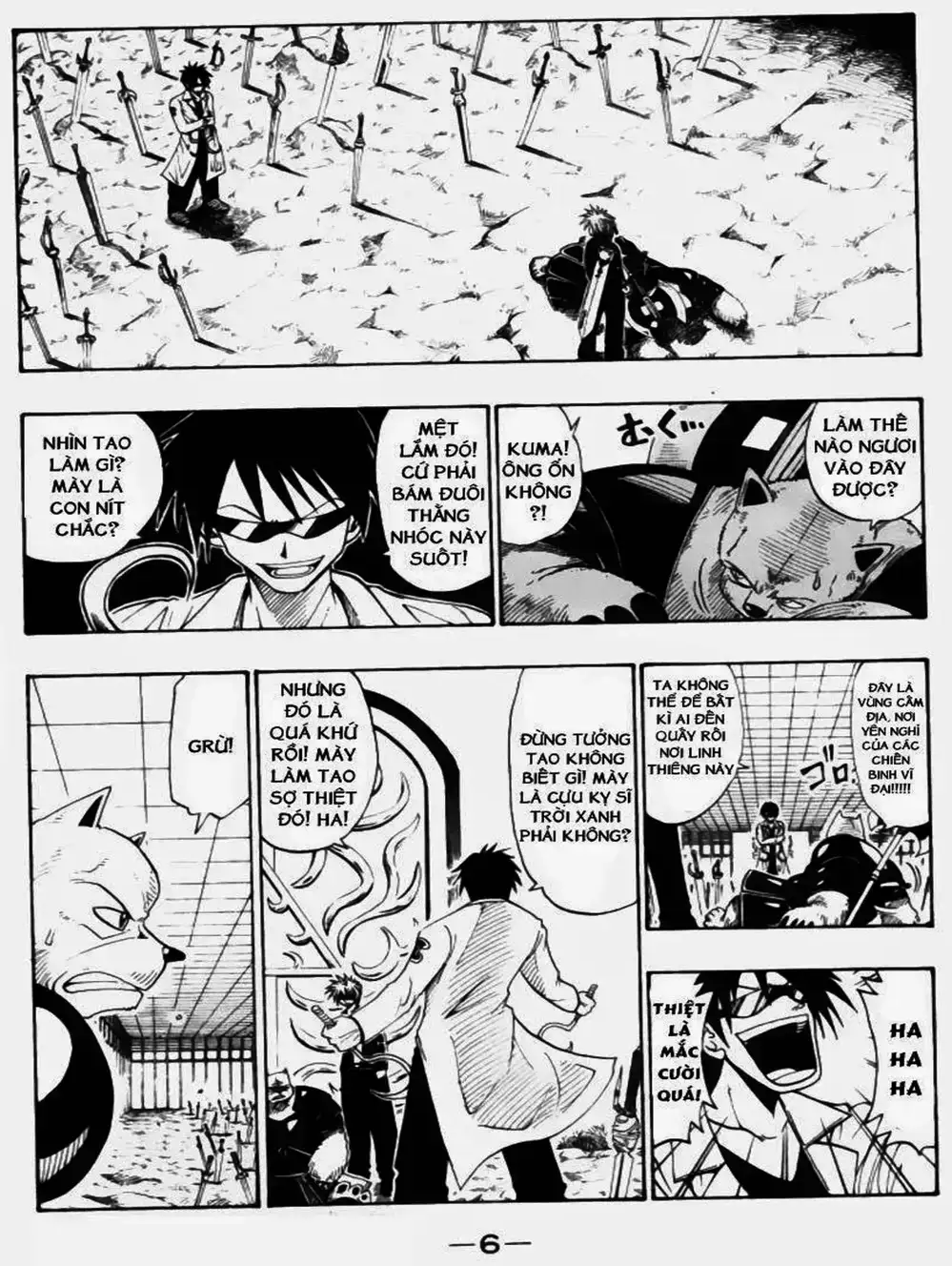 Truyện Tranh Thánh Thạch Rave - Rave Master trang 8