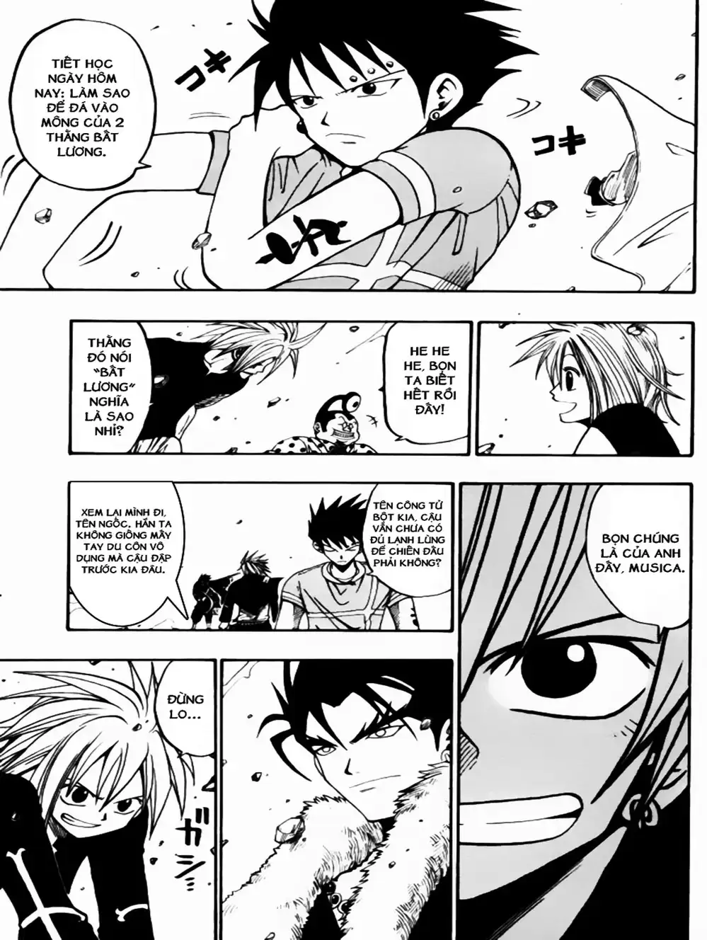 Truyện Tranh Thánh Thạch Rave - Rave Master trang 8