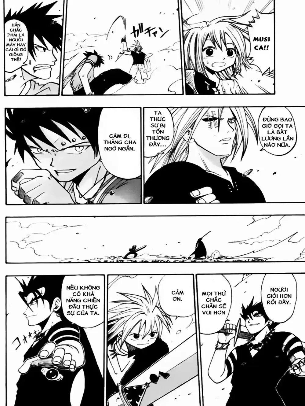 Truyện Tranh Thánh Thạch Rave - Rave Master trang 8