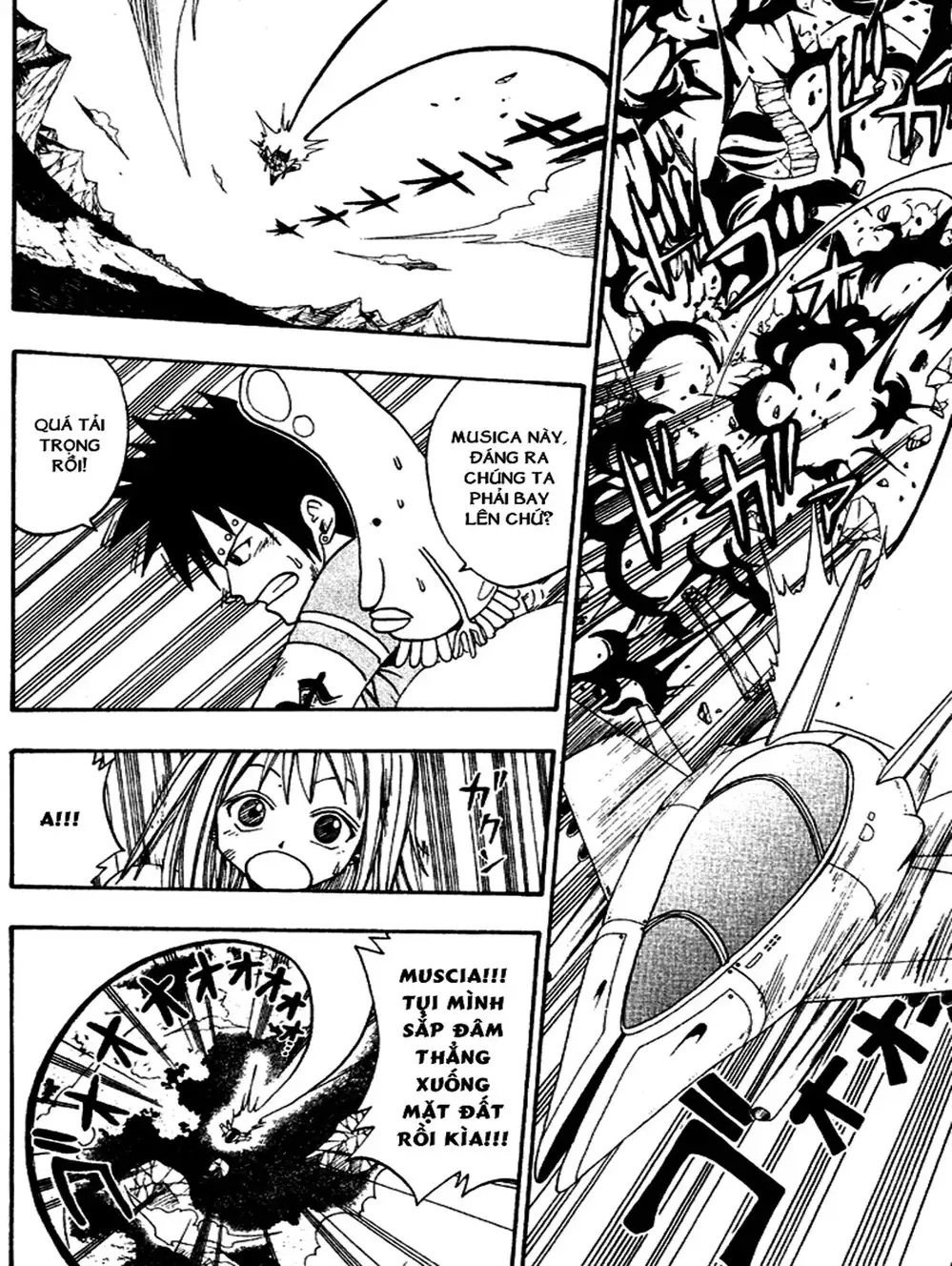 Truyện Tranh Thánh Thạch Rave - Rave Master trang 8