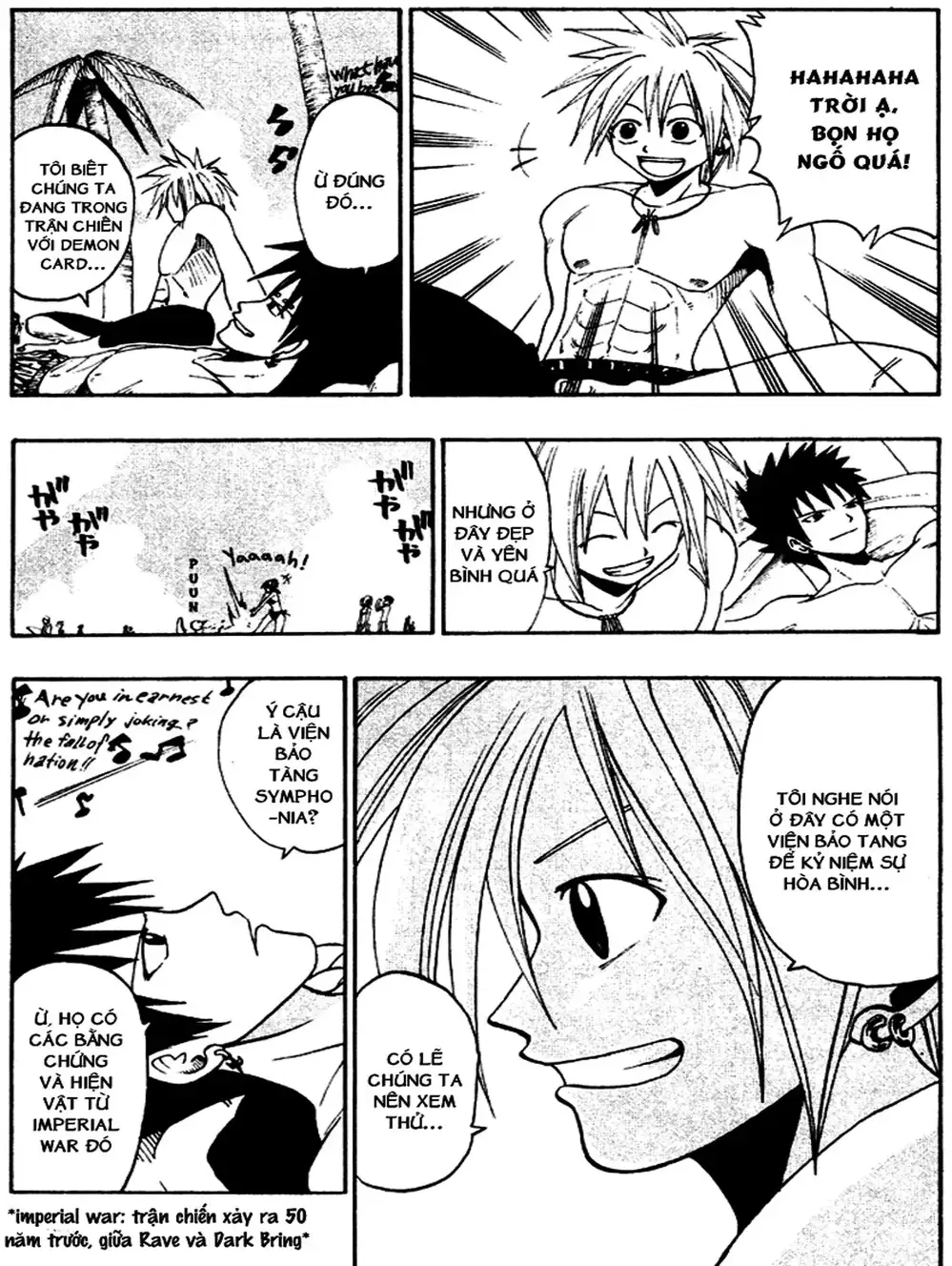 Truyện Tranh Thánh Thạch Rave - Rave Master trang 8