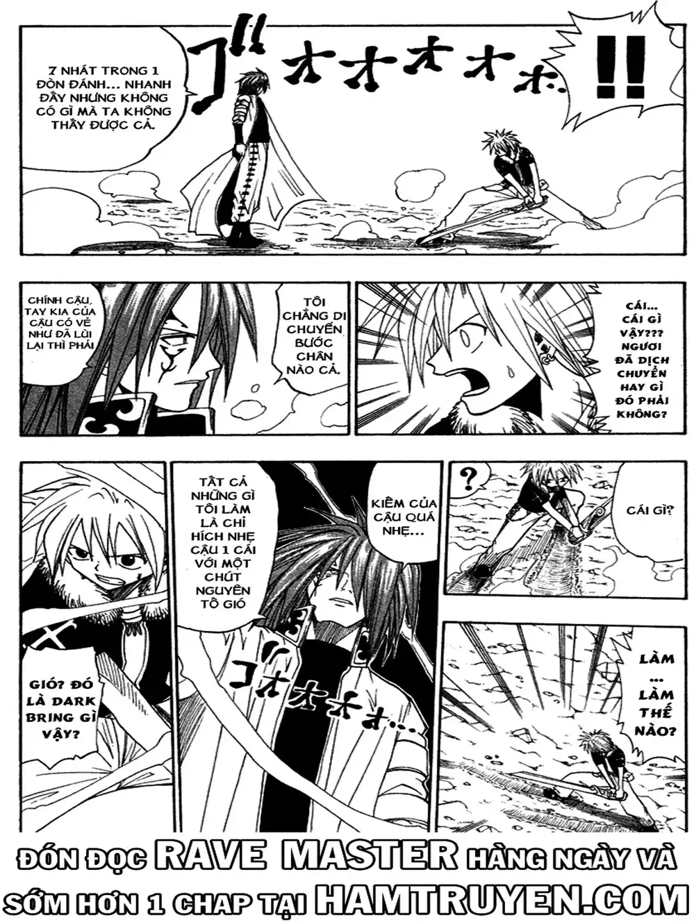 Truyện Tranh Thánh Thạch Rave - Rave Master trang 8