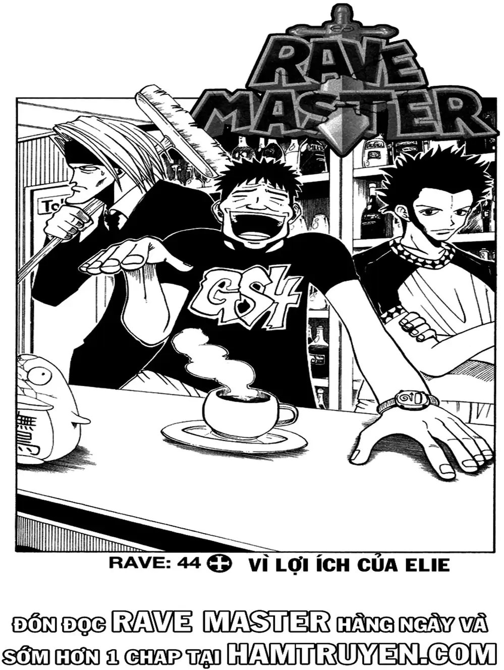 Truyện Tranh Thánh Thạch Rave - Rave Master trang 8
