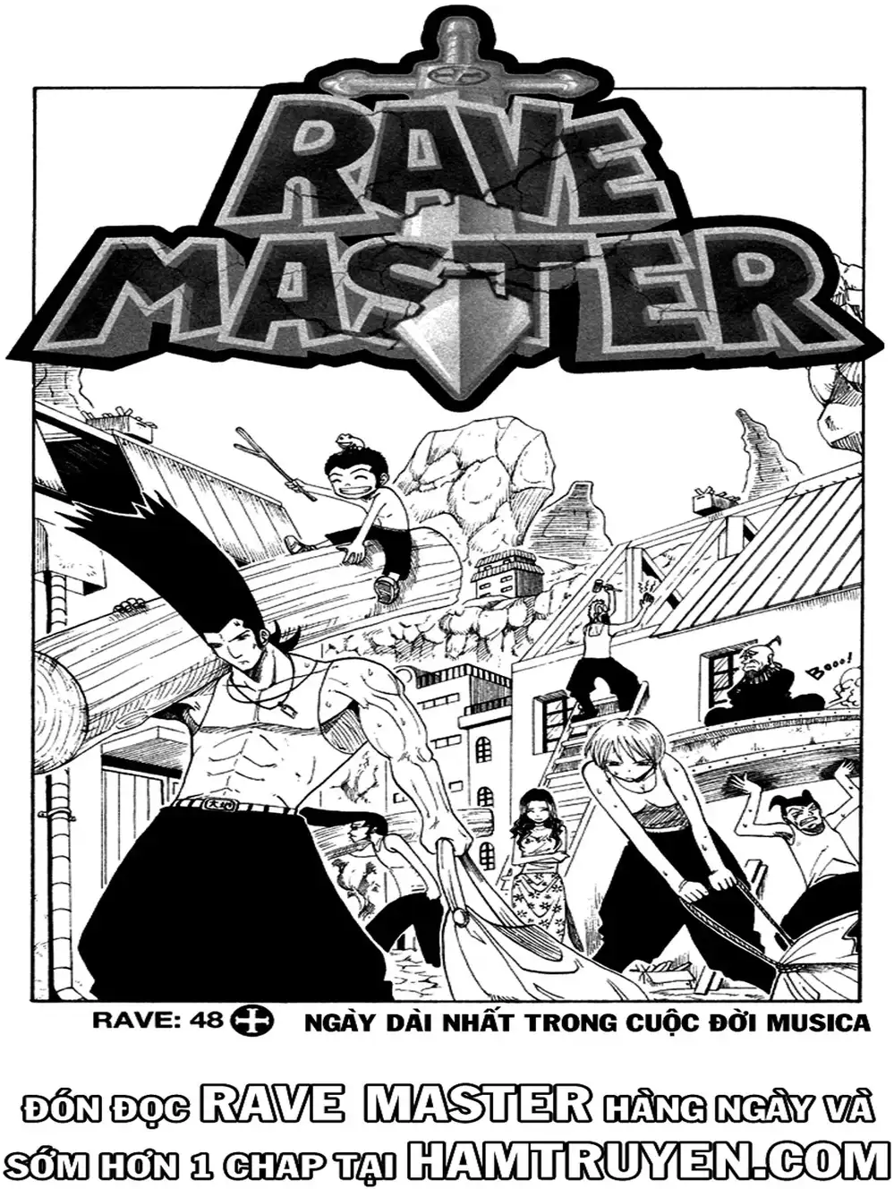 Truyện Tranh Thánh Thạch Rave - Rave Master trang 8