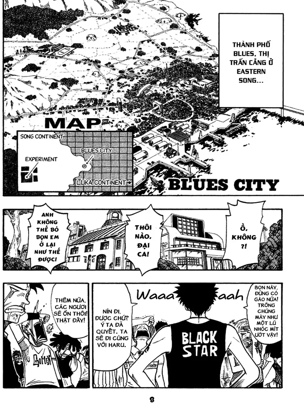 Truyện Tranh Thánh Thạch Rave - Rave Master trang 8