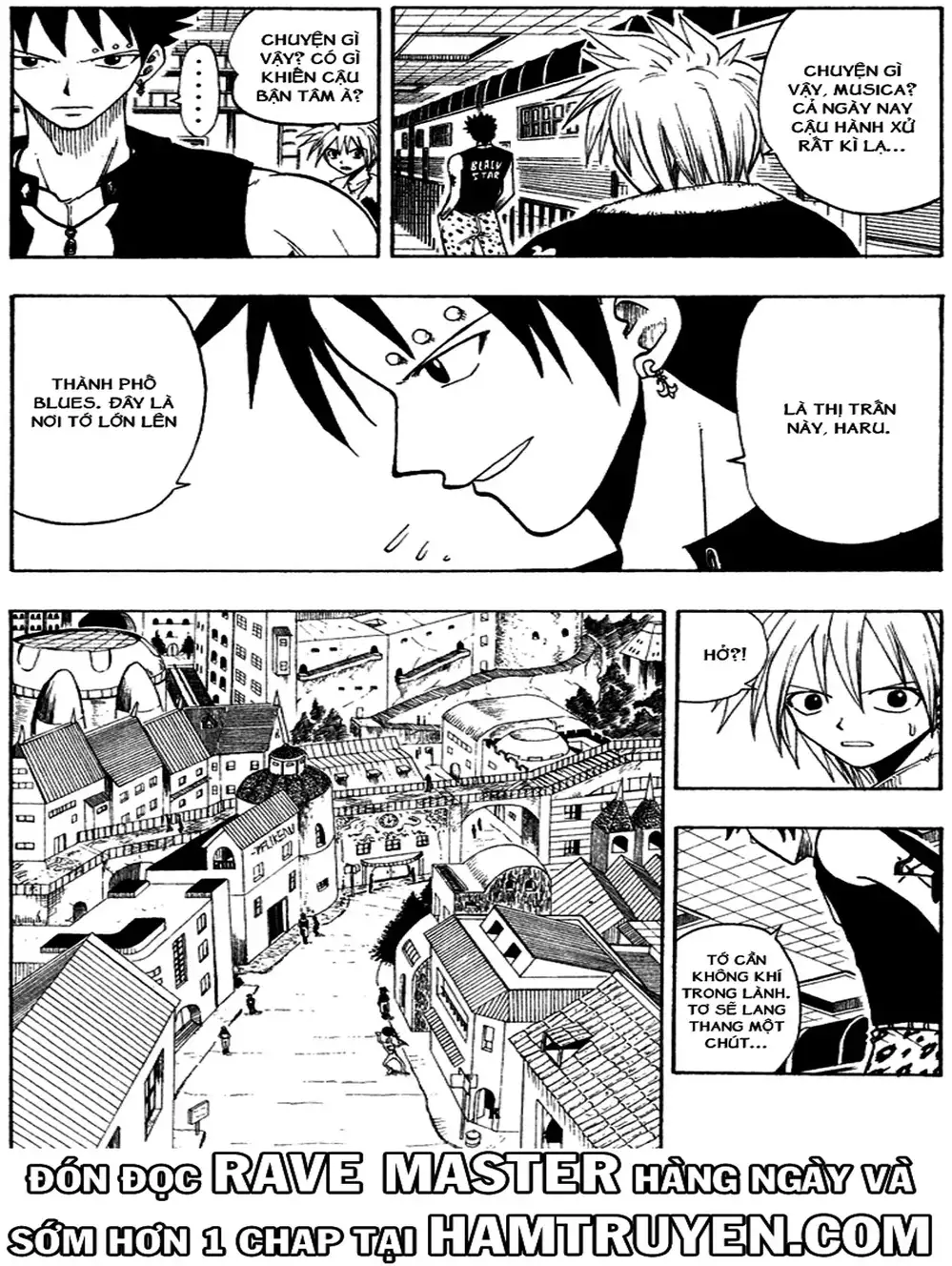 Truyện Tranh Thánh Thạch Rave - Rave Master trang 8