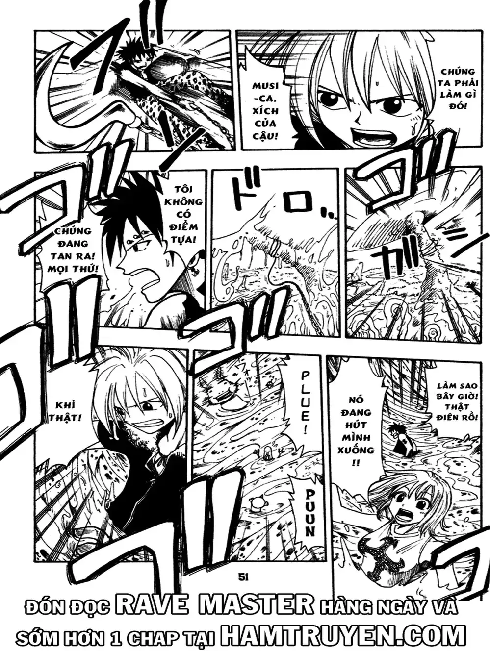 Truyện Tranh Thánh Thạch Rave - Rave Master trang 8