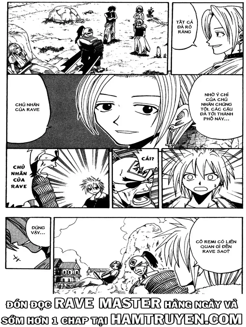 Truyện Tranh Thánh Thạch Rave - Rave Master trang 8