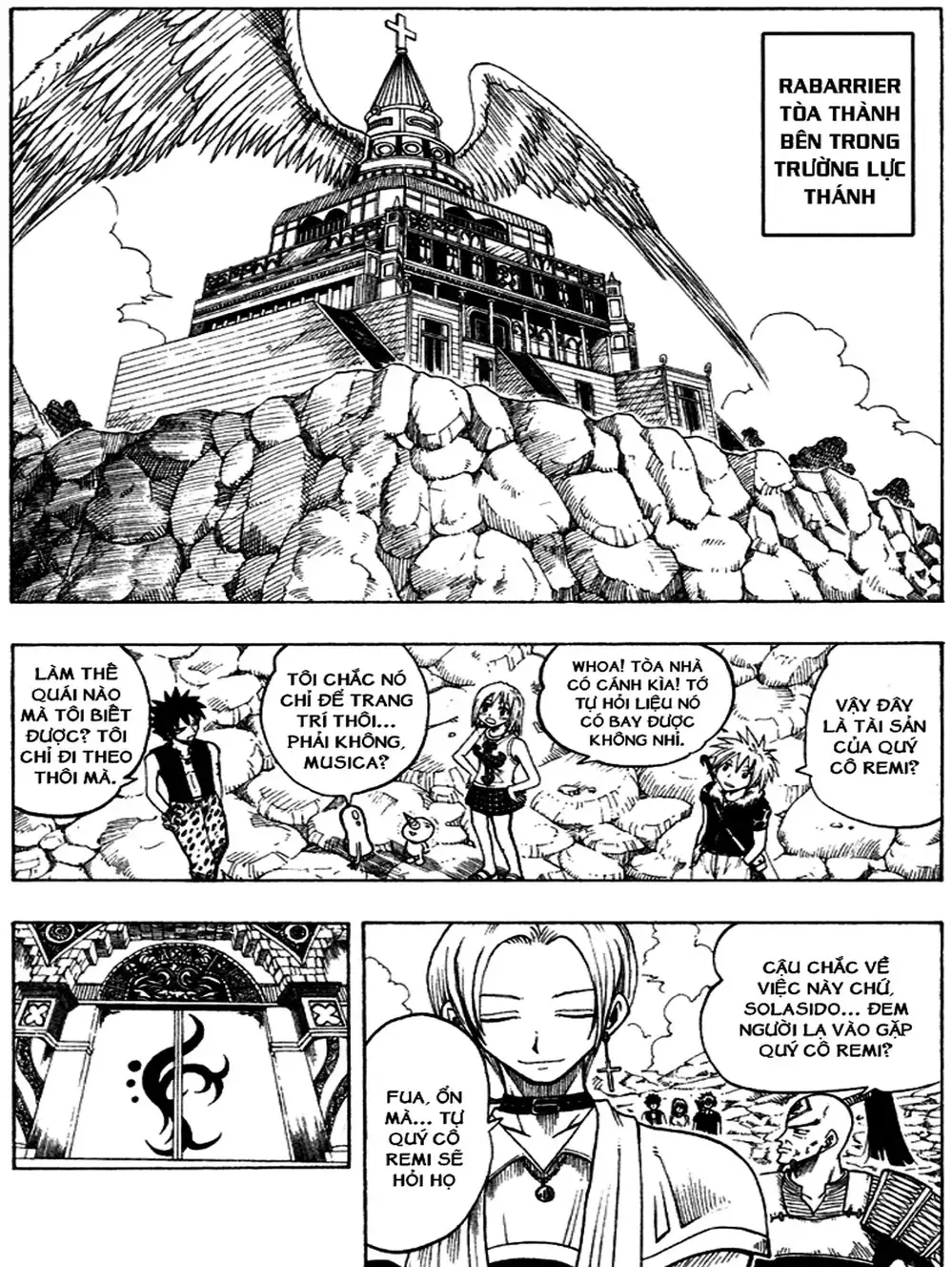 Truyện Tranh Thánh Thạch Rave - Rave Master trang 8