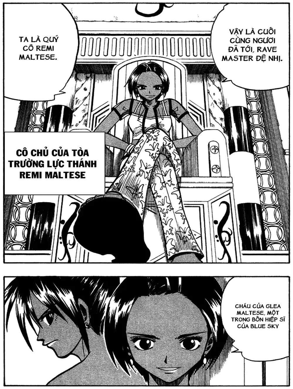 Truyện Tranh Thánh Thạch Rave - Rave Master trang 8