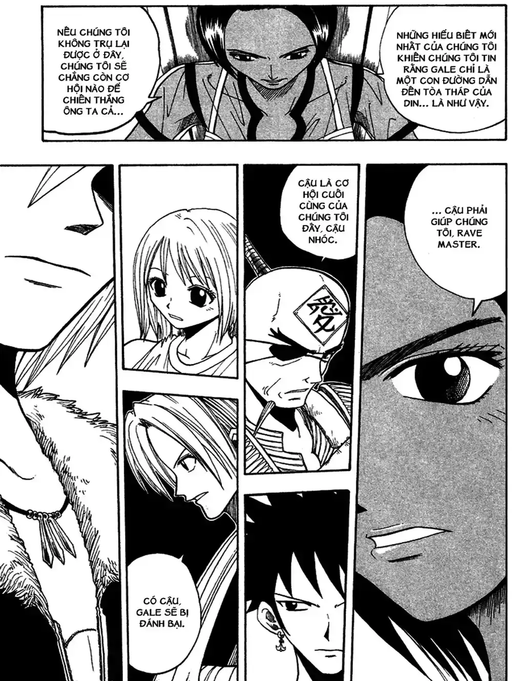 Truyện Tranh Thánh Thạch Rave - Rave Master trang 8