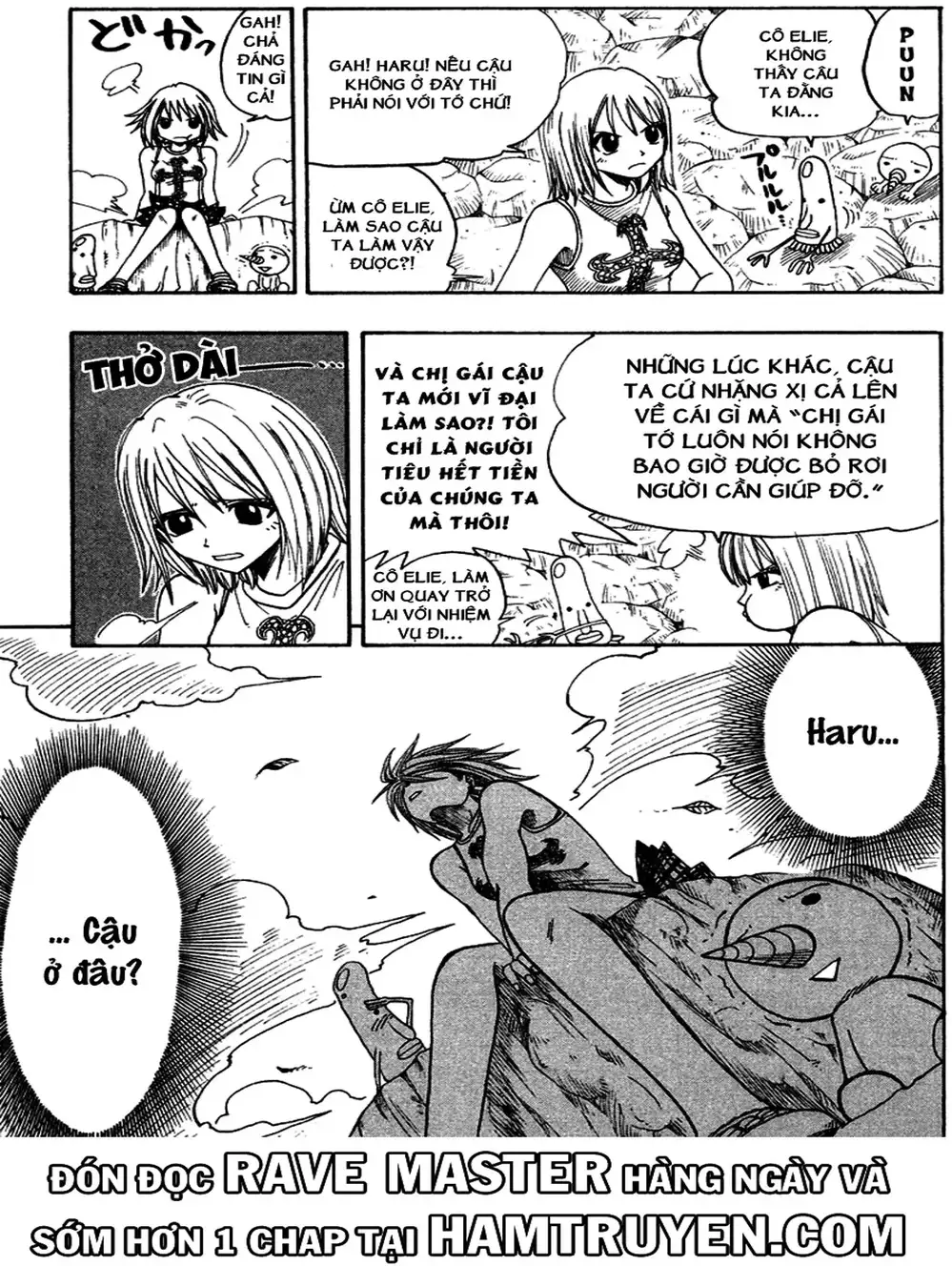 Truyện Tranh Thánh Thạch Rave - Rave Master trang 8