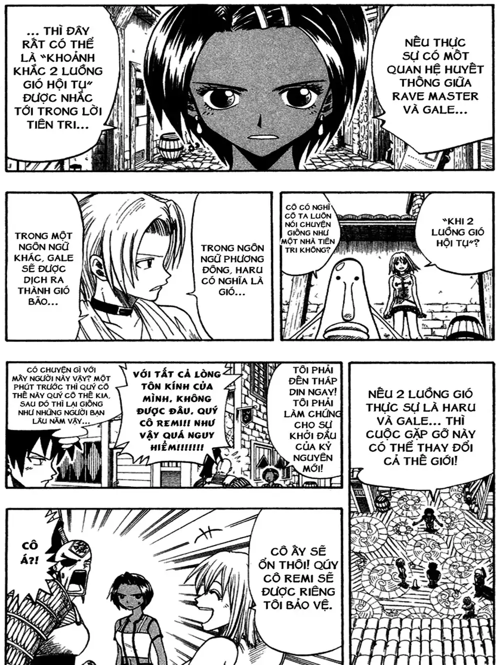 Truyện Tranh Thánh Thạch Rave - Rave Master trang 8