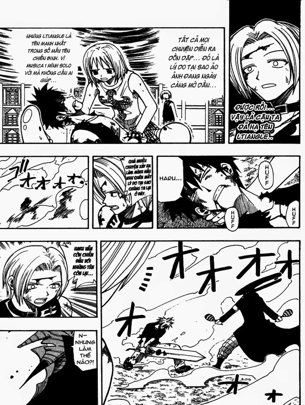 Truyện Tranh Thánh Thạch Rave - Rave Master trang 8