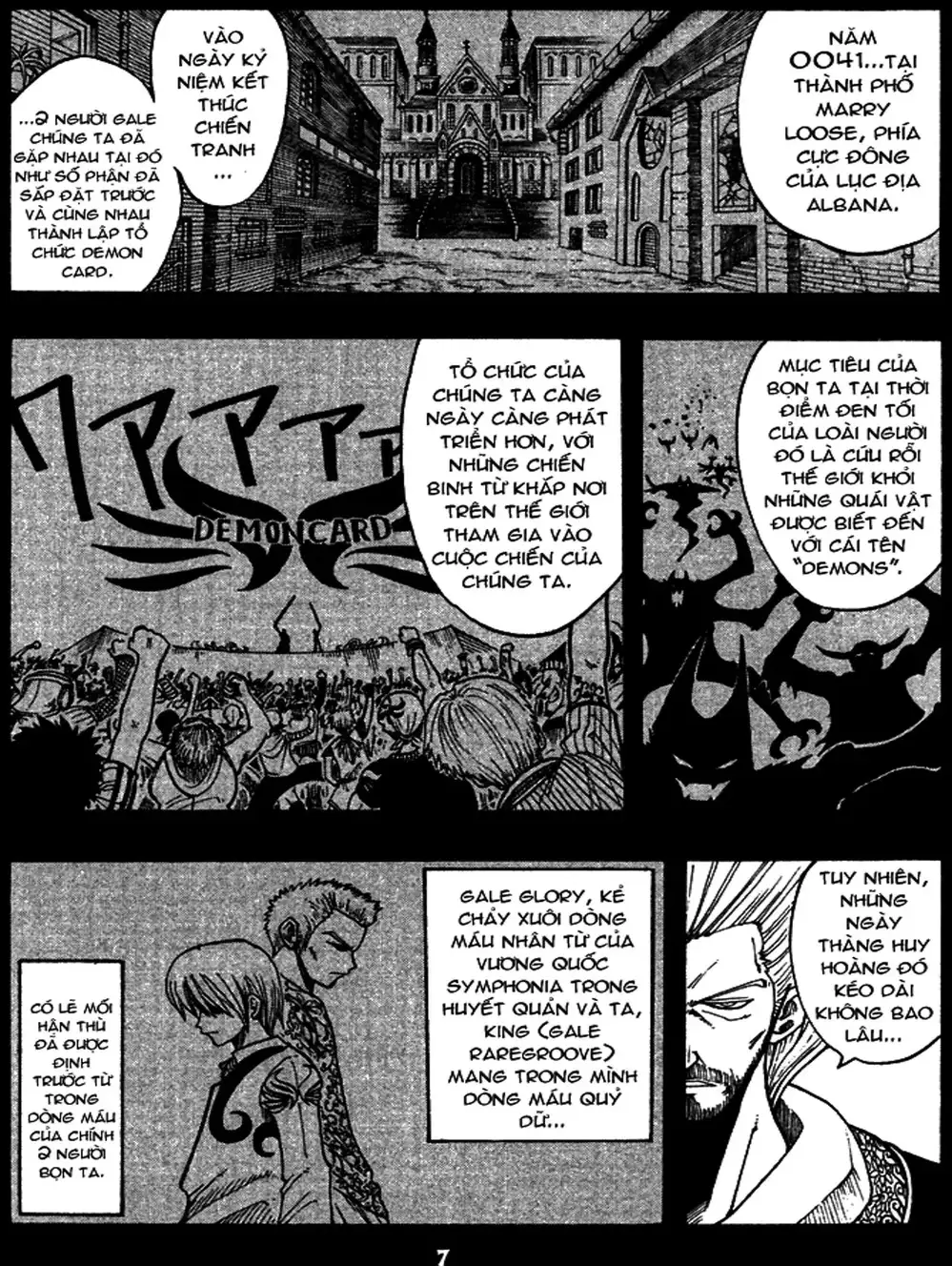 Truyện Tranh Thánh Thạch Rave - Rave Master trang 8