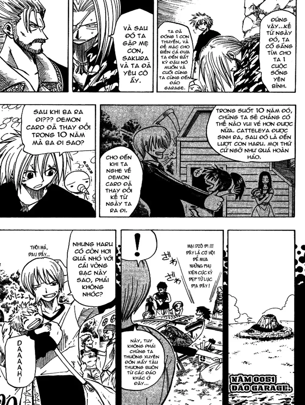 Truyện Tranh Thánh Thạch Rave - Rave Master trang 8