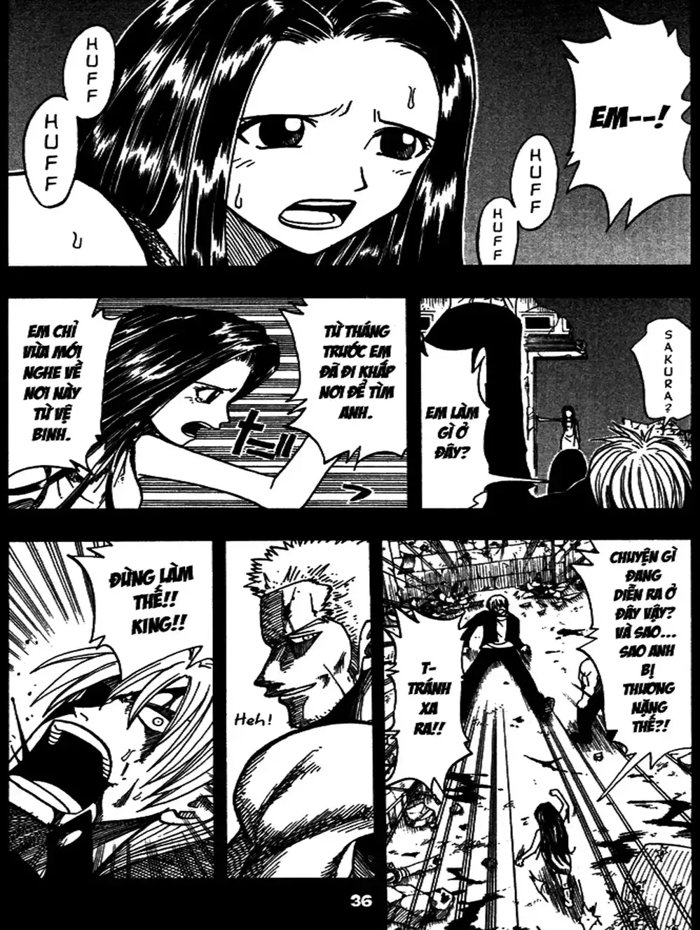 Truyện Tranh Thánh Thạch Rave - Rave Master trang 8