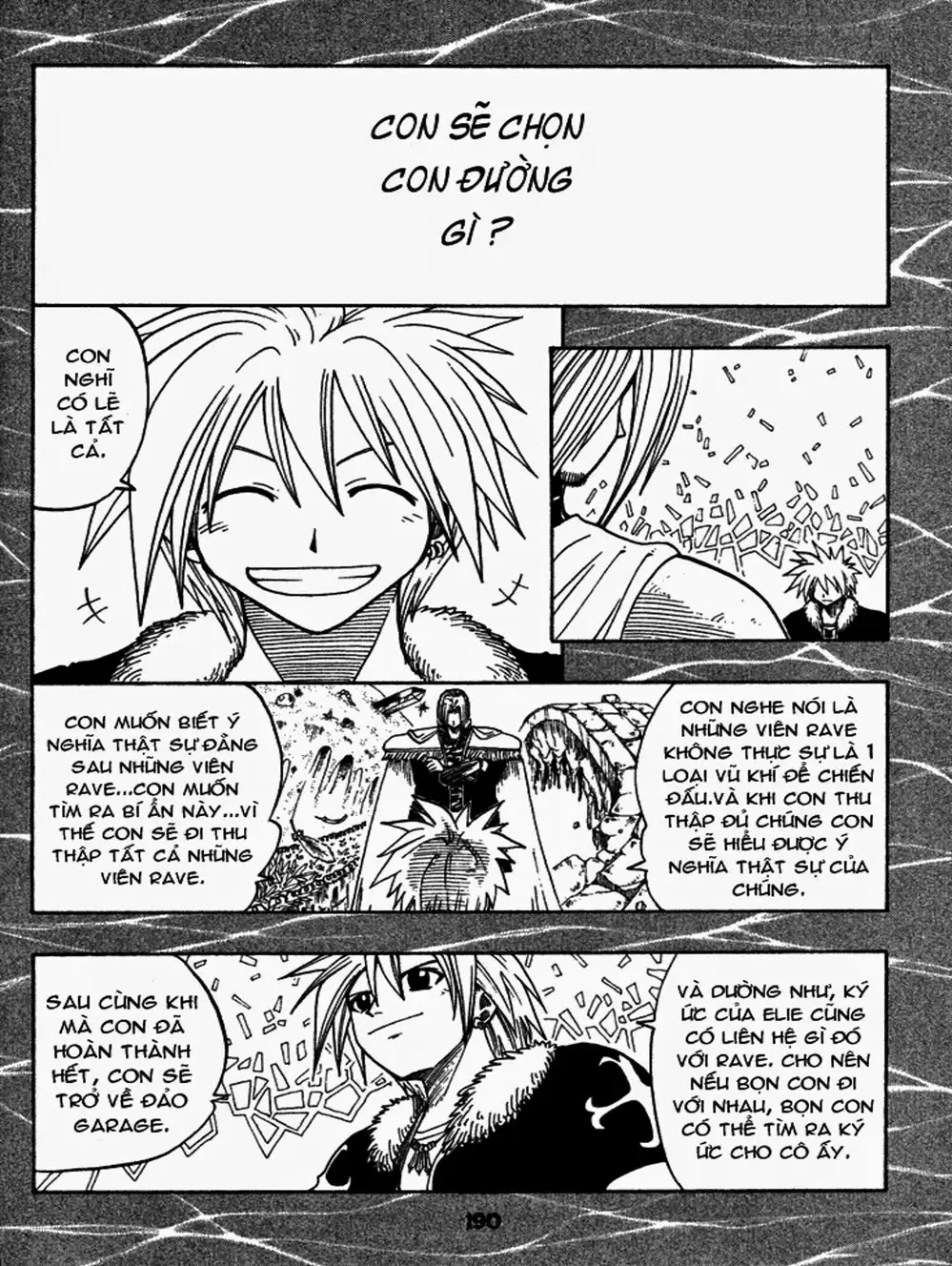 Truyện Tranh Thánh Thạch Rave - Rave Master trang 8